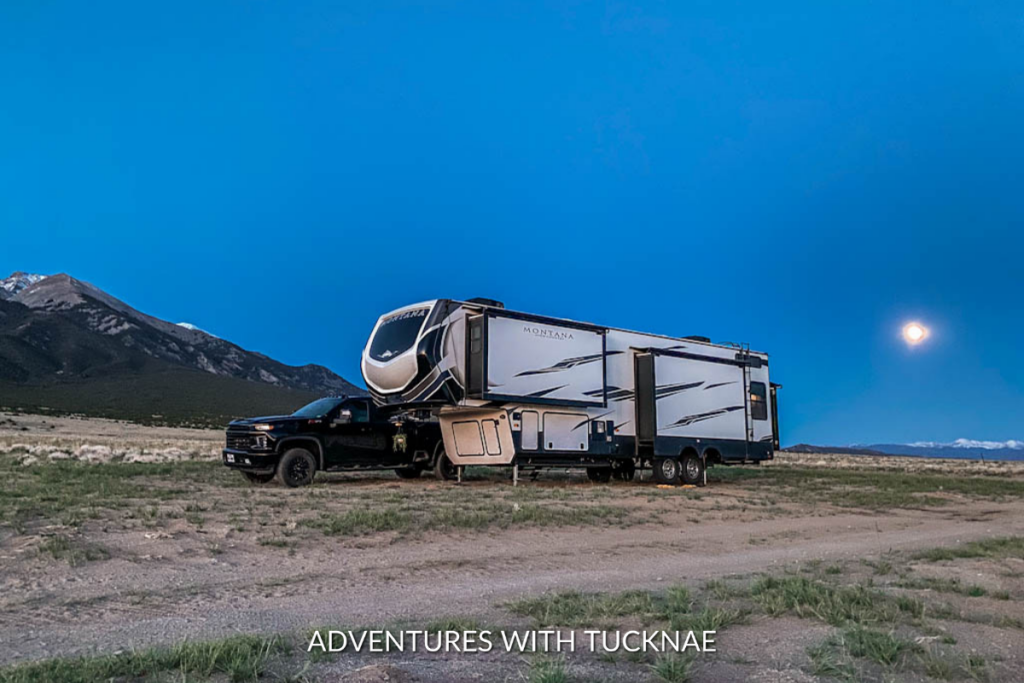 Sacred White Shell Mountain - Mosca, CO #2 of our favorite boondocking locations 