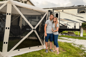 Outdoor Pop-Up RV Gazebo