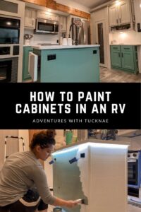 How to Paint Cabinets In An RV