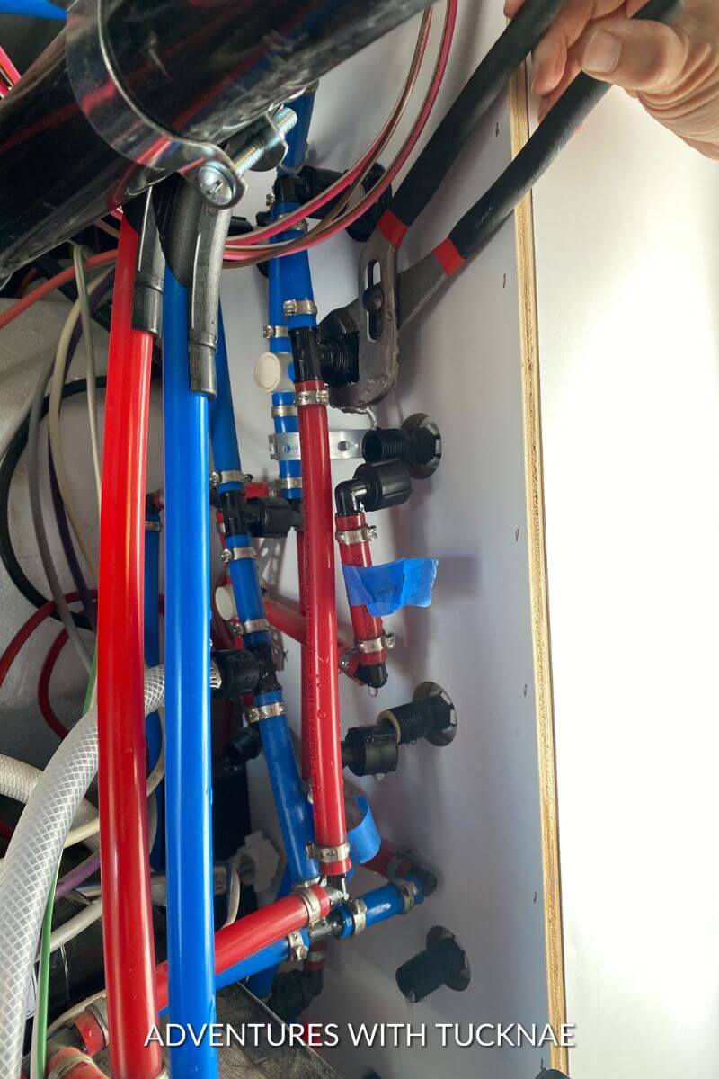 Our Custom ABCO RV Water Panel Upgrade
