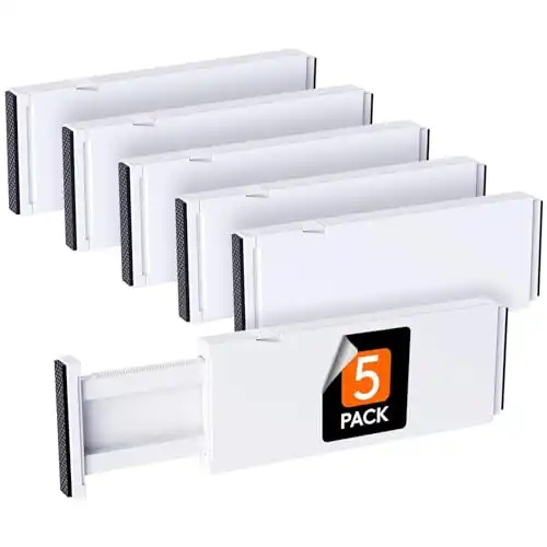 5 Pack Drawer Dividers