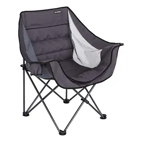 Double-Wide Padded Camping Chair
