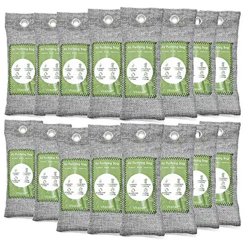 16 Pack Bamboo Charcoal Air Purifying Bags