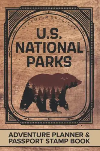 U.S. National Parks Passport Stamp Book