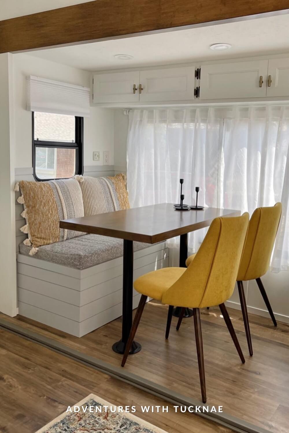 21 RV Table Ideas for Camper Dining Tables