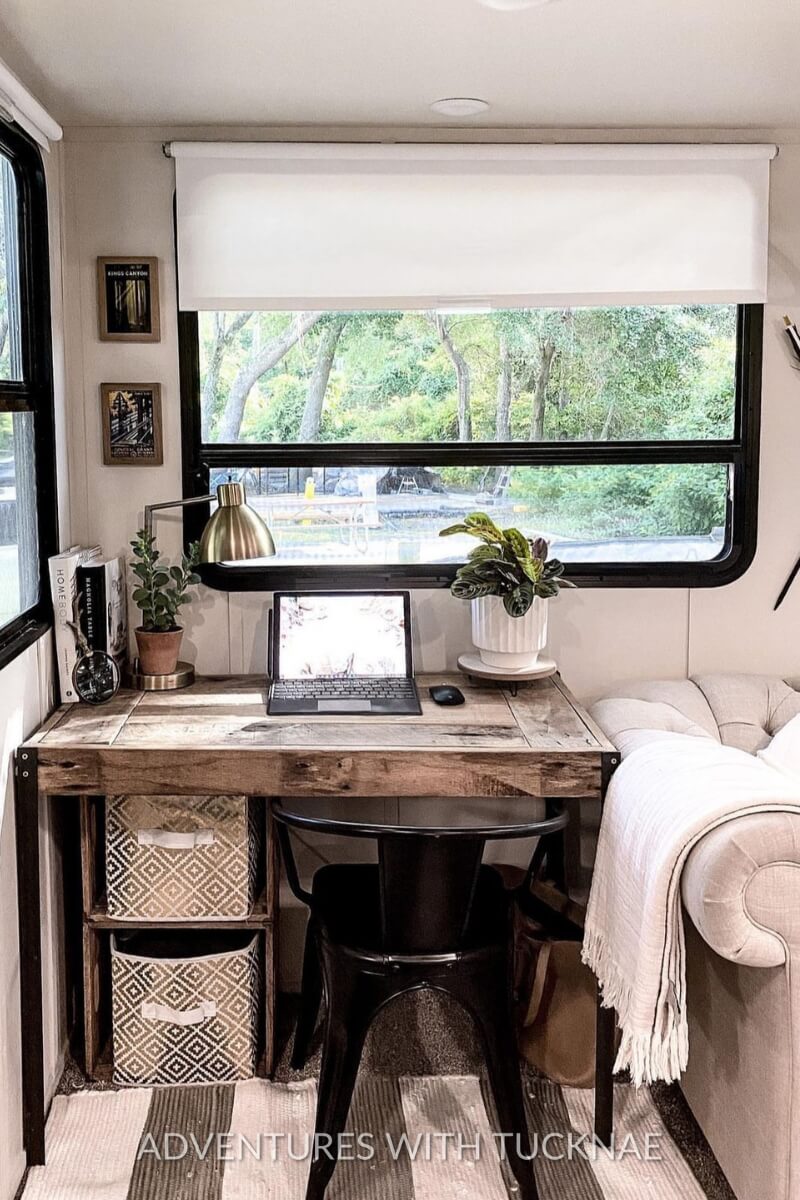 20+ Innovative RV Office Setup Ideas for Digital Nomads